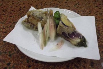 <p>Light, tasty tempura for dinner</p>