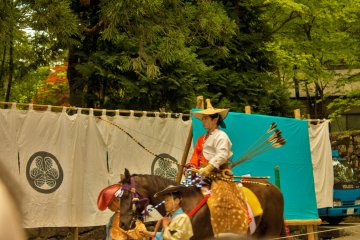 Period costumes are worn by participants