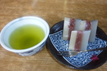 Japanese sweets for dessert