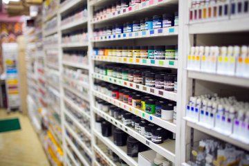 <p>Lapis Design &amp; Art Supply stocks an extensive range of paints</p>