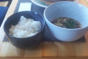 <p>Your lunch as it arrives at the table</p>