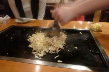Pork monja - cooking in progress!