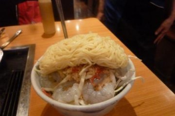 Prawn monja - ingredients