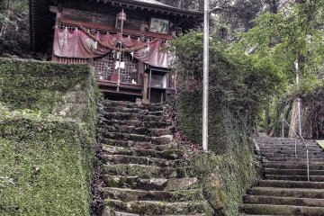 <p>Jalur di sebelah kiri akan mengantar anda ke kuil kecil tersebut. Jalur di sebelah kanan akan mengantar anda menuju dasar air terjun.</p>