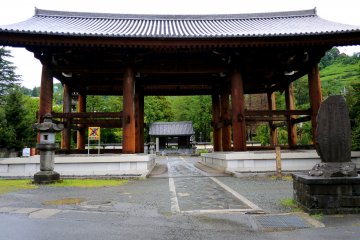 <p>View from the outer gate</p>