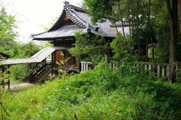<p>Back of the main hall</p>