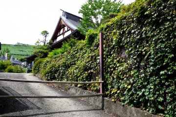 <p>This part of the temple was off-limits</p>