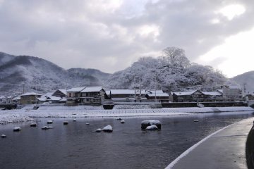 Niimi City in Winter