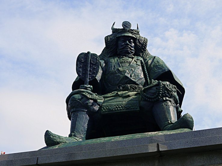 Statue of Lord Shingen Takeda