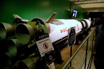 <p>The Saturn V, an American human-rated expendable rocket used in the NASA's Apollo and Skylab programs</p>