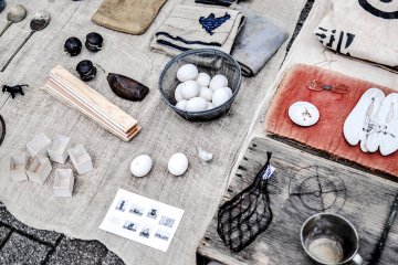 <p>Staying true to theme, eggs not for sale, just props</p>