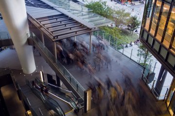 <p>Osaka Station City is a popular shopping destination and architectural delight</p>