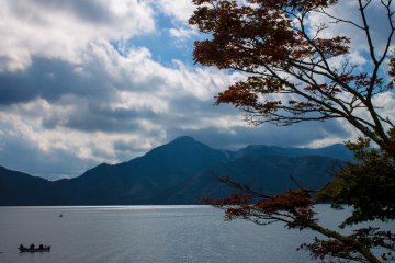 <p>Chuzenjiko with Mt. Shazan in the distance.</p>