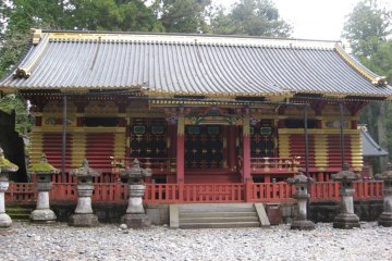 Elaborately decorated stone storehouses