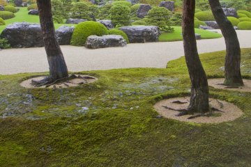 Coffee at the Adachi Museum of Art