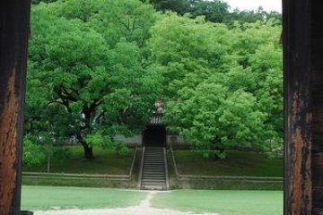 Gateway to Shizutani School, Bizen City, Okayama