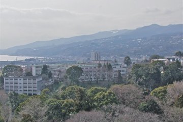 A stunning view from the top of the castle.