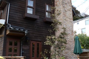 In some of the lovely houses you can find cafes or small restaurants