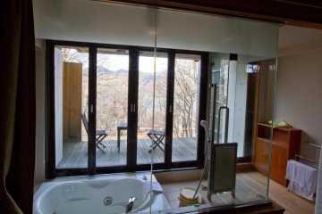 Private Jacuzzi and terrace