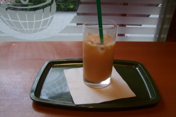<p>A quick drink</p>