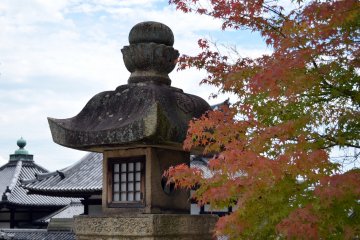 A stone lantern