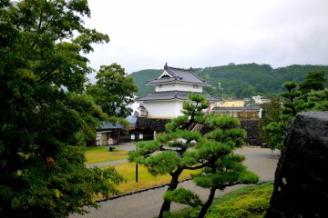 <p>The rebuilt Inari Yagura Tower &nbsp;</p>