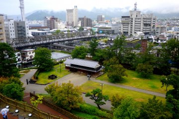 Views from Kofu Castle
