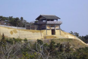 Kinjo Castle Surveying Soja City Below