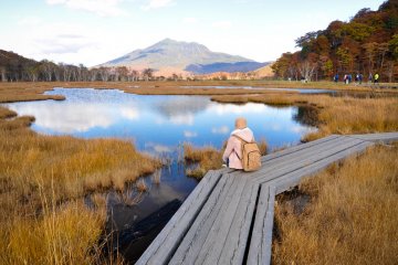Best spot to ponder at Sakasahiuchi（逆さ燧）