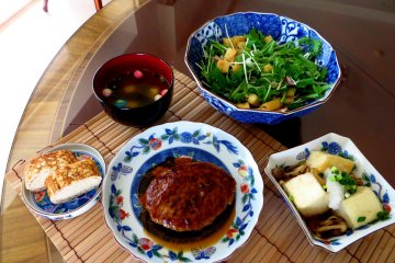 <p>The 5 tofu based meals Miyuki taught me that day</p>