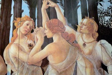 <p>The larger works have visible joins in the ceramic panels, but it is still much better than only seeing it the art a book</p>