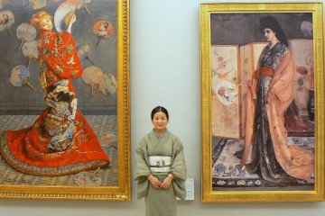 <p>Three kimonos</p>