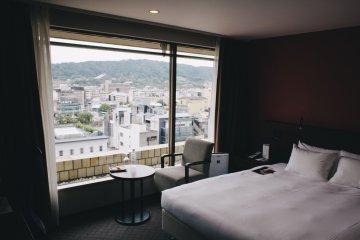 <p>Double Room with a view</p>
