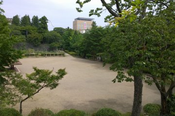 <p>Iwate park, the former site of Iwate castle</p>