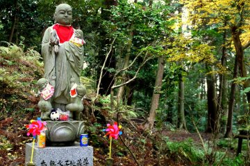 <p>Ojizo is a Buddhist saint who helps children, travelers and firemen</p>