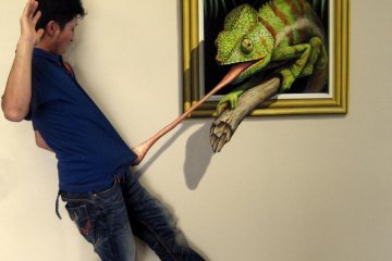 The 5th - 8th Floors: The Trick Art Museum