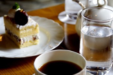 Coffee from Water of Japanese Alps