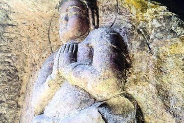 <p>A Buddhist character appearing in a contemplative, meditative state.</p>