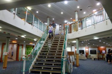 <p>The only photo I took that looked remotely like a 'cruise' boat.</p>