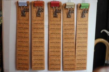 <p>Coffee tickets available as presents</p>