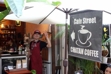 Chatan Coffee Cafe di Naha, Okinawa