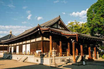 <p>One of the many buildings in the complex</p>