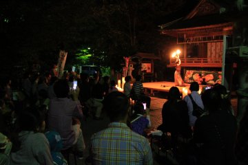 Performance at Takedasuga&nbsp;Shrine