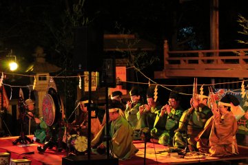 Gagaku at the shrine