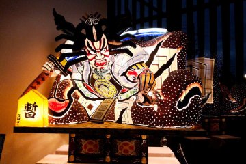 <p>Salah satu lampion yang menarik di Nebuta Warasse</p>
