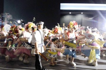 <p>Terdapat diorama/miniatur dari suasana Nebuta Matsuri</p>