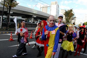 Everyone reacted differently to having their photos taken but they all enjoyed being in the parade.&nbsp;