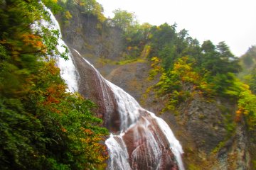<p>Pemandangan terakhir di Air Terjun Namekawa Otaki</p>