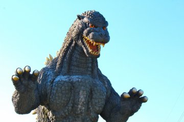 Godzilla at Kurihama Flower World