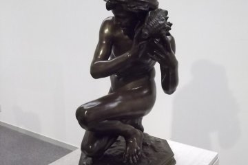 <p>Another sculpture by a different artist showing Rodin's influence.</p>